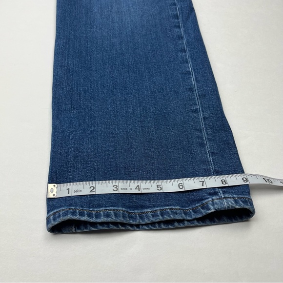 Boden Denim Relaxed Wide Leg Womens Size 8 Regular Waist 28 Blue Jean High Rise - Picture 11 of 13